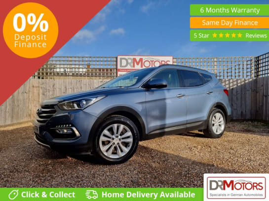 A null HYUNDAI SANTA FE 2.2 CRDi Blue Drive Premium SUV 5dr Diesel Manual 4WD Euro 6 (s/s) (7 Seat)