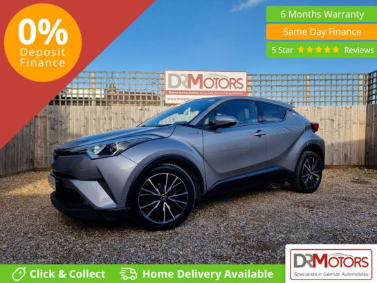 A null TOYOTA C-HR 1.8 VVT-h Excel SUV 5dr Petrol Hybrid CVT Euro 6 (s/s) (122 ps) + SAT NAV +