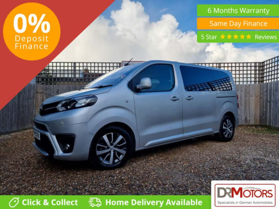 A null TOYOTA PROACE VERSO 2.0D Family Medium MPV 5dr Diesel Manual MWB Euro 6 (s/s) (8 Seat) (150 ps)