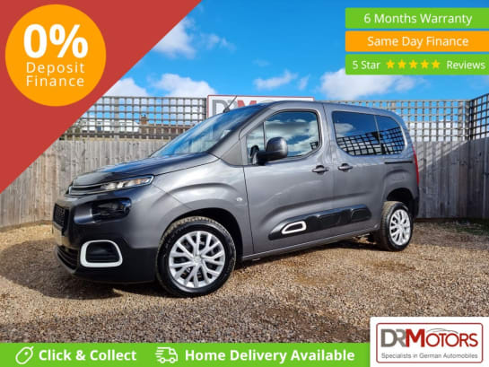 A null CITROEN BERLINGO 1.5 BlueHDi Feel M MPV 5dr Diesel Manual Euro 6 (100 ps) + WHEEL CHAIR + BL