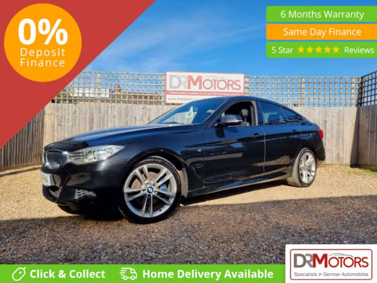 A null BMW 3 SERIES GRAN TURISMO 2.0 320d M Sport GT 5dr Diesel Manual Euro 6 (s/s) (184 ps) + SAT NAV + HAR