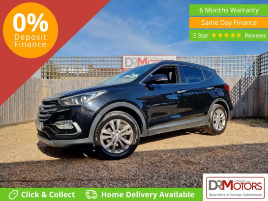 A null HYUNDAI SANTA FE 2.2 CRDi Blue Drive Premium SUV 5dr Diesel Manual 4WD Euro 6 (s/s) (200 ps)