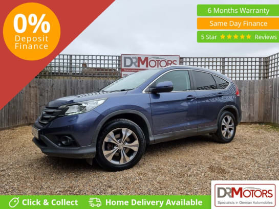 A null HONDA CR-V 2.2 i-DTEC EX SUV 5dr Diesel Auto 4WD Euro 5 (150 ps) SAT NAV+ R/CAMERA + H