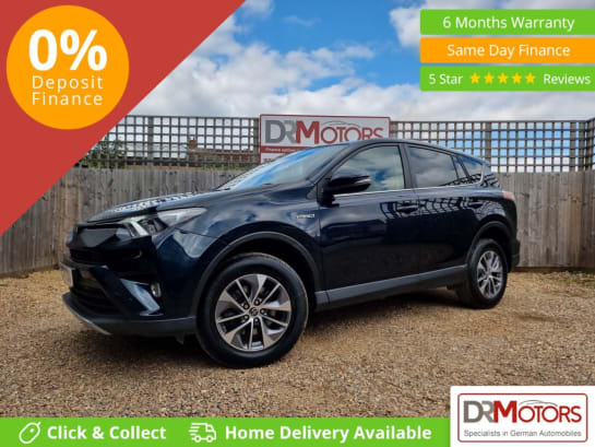 A null TOYOTA RAV4 2.5 VVT-h Icon Tech SUV 5dr Petrol Hybrid CVT Euro 6 (s/s) (197 ps) SAT NAV