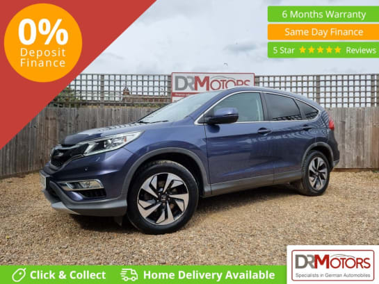 A null HONDA CR-V 1.6 i-DTEC EX SUV 5dr Diesel Manual 4WD Euro 6 (s/s) (160 ps) SAT NAV + R/C