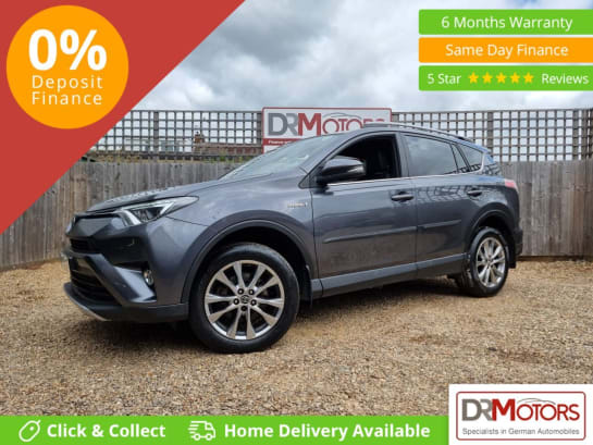 A null TOYOTA RAV4 2.5 VVT-h Excel SUV 5dr Petrol Hybrid CVT 4WD Euro 6 (s/s) (Safety Sense, N