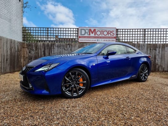 A null LEXUS RC 2.5 300h F Sport Coupe 2dr Petrol Hybrid E-CVT Euro 6 (s/s) (223 ps) SAT NA