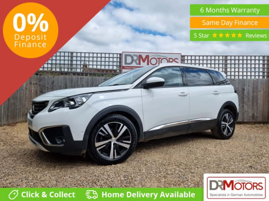A null PEUGEOT 5008 1.2 PureTech Allure SUV 5dr Petrol Manual Euro 6 (s/s) (130 ps) SAT NAV + 7