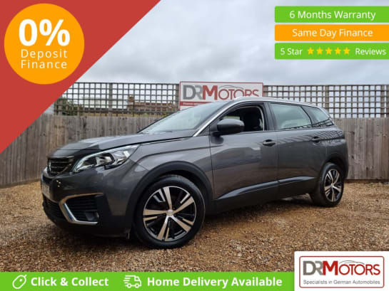 A 2019 PEUGEOT 5008 1.5 BlueHDi Active SUV 5dr Diesel Manual Euro 6 (s/s) (130 ps) 7 SEATER + C