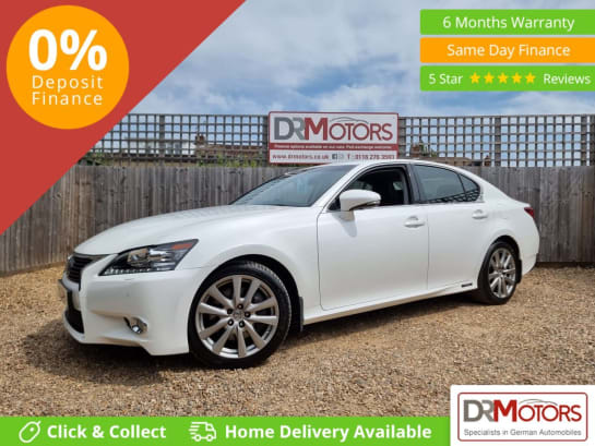 A null LEXUS GS 2.5 300h Luxury Saloon 4dr Petrol Hybrid CVT Euro 5 (s/s) (223 ps) £35 TAX