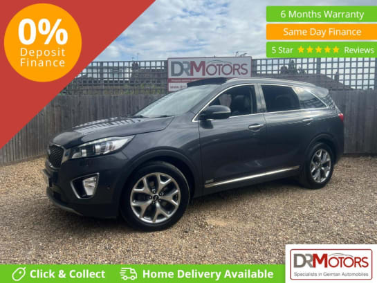 A 2016 KIA SORENTO 2.2 CRDi KX-4 SUV 5dr Diesel Auto AWD Euro 6 (197 bhp) + SAT NAV + R/CAMERA