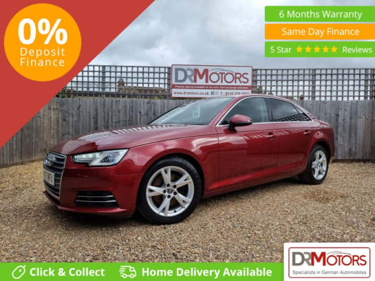 A 2017 AUDI A4 2.0 TDI ultra SE Saloon 4dr Diesel Manual Euro 6 (s/s) (150 ps) SAT NAV + H