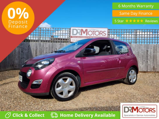 A 2012 RENAULT TWINGO 1.2 16V Dynamique Hatchback 3dr Petrol Manual Euro 5 (75 ps) BLUETOOTH + AL