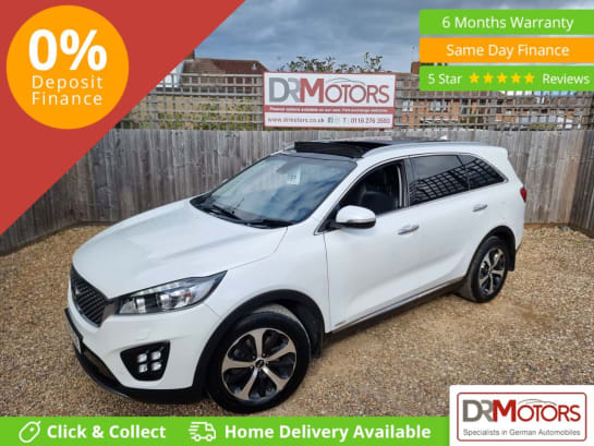 A 2018 KIA SORENTO 2.2 CRDi KX-3 SUV 5dr Diesel Auto AWD Euro 6 (s/s) (197 bhp) SAT NAV + R/CA