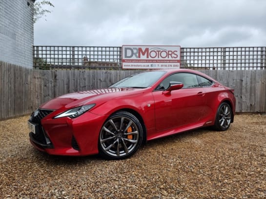 A null LEXUS RC 2.5 300h F Sport Coupe 2dr Petrol Hybrid E-CVT Euro 6 (s/s) (223 ps) SAT NA