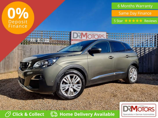 A 2020 PEUGEOT 3008 1.2 PureTech Allure SUV 5dr Petrol Manual Euro 6 (s/s) (130 ps) + SAT NAV +