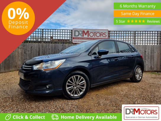 A 2013 CITROEN C4 1.6 HDi 16V VTR+ Hatchback 5dr Diesel Manual Euro 5 (90 ps) £20 TAX + R/SEN