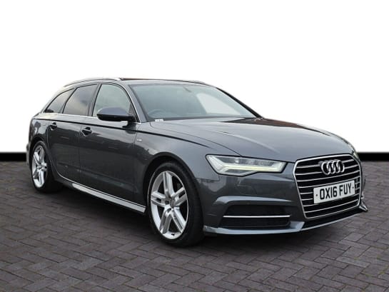 A 2016 AUDI A6 AVANT 2.0 TDI ultra S line Estate 5dr Diesel Manual Euro 6 (s/s) (190 ps) 6 Month
