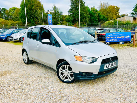 A 2009 MITSUBISHI COLT 1.3 CZ2 Hatchback 5dr Petrol Auto Euro 4 (94 ps)