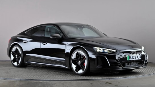 A 2023 AUDI RS E-TRON GT 475kW Quattro 93kWh Carbon Black Auto