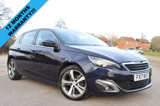 A null PEUGEOT 308 1.2 PureTech Allure Hatchback 5dr Petrol Manual Euro 6 (s/s) (110 ps) Just