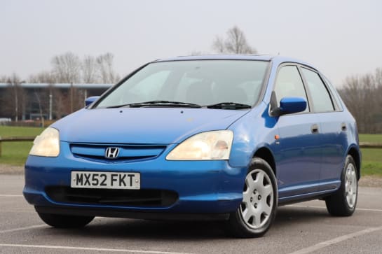 A null HONDA CIVIC 1.6 i-VTEC SE Hatchback 5dr Petrol Manual (157 g/km, 108 bhp) Cheap to run+