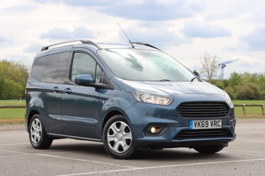 A null FORD TOURNEO COURIER 1.0 EcoBoost Zetec MPV 5dr Petrol Manual Euro 6 (100 ps) Just Serviced Read