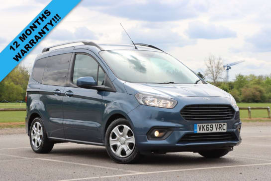 A null FORD TOURNEO COURIER 1.0 EcoBoost Zetec MPV 5dr Petrol Manual Euro 6 (100 ps) Just Serviced Read