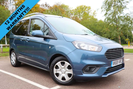 A 2019 FORD TOURNEO COURIER 1.0 EcoBoost Zetec MPV 5dr Petrol Manual Euro 6 (100 ps) Just Serviced Read