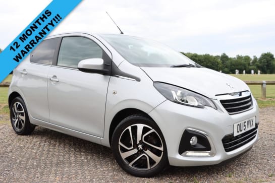 A null PEUGEOT 108 1.2 VTi PureTech Allure Hatchback 5dr Petrol Manual Euro 5 (82 ps) Just Ser