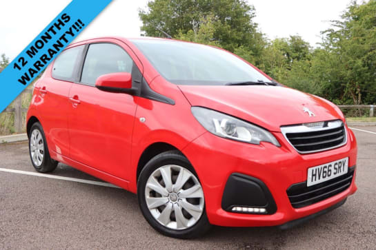 A 2016 PEUGEOT 108 1.0 Active Hatchback 5dr Petrol Manual Euro 6 (68 ps) Just Serviced Ready t