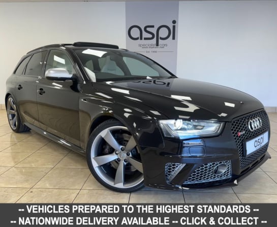 A null AUDI RS4 AVANT 4.2 FSI V8 Estate 5dr Petrol S Tronic quattro Euro 5 (450 ps) HEATED F/SEAT