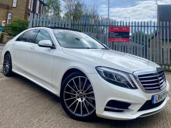 A 2014 MERCEDES S CLASS S350 BLUETEC L AMG LINE