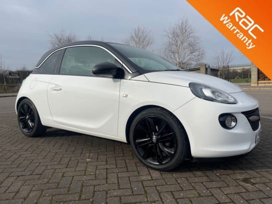 A null VAUXHALL ADAM 1.2i GLAM Hatchback 3dr Petrol Manual Euro 6 (70 ps) RAC Warranty, Finance