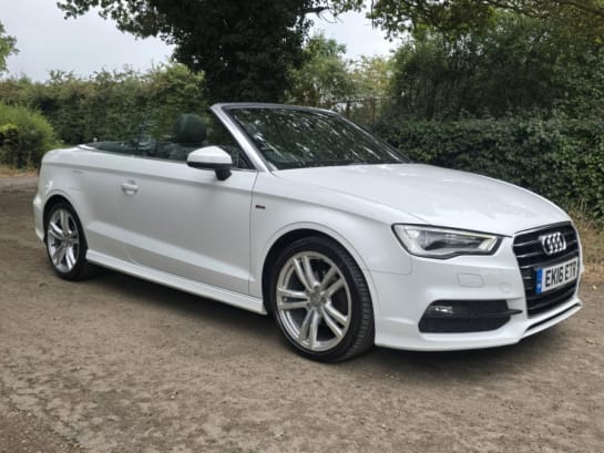A null AUDI A3 CABRIOLET 1.4 TFSI CoD S line Convertible 2dr Petrol Manual Euro 6 (s/s) (Nav) (150 p