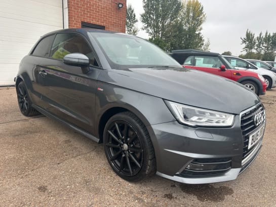 A 2015 AUDI A1 1.4 TFSI S line Hatchback 3dr Petrol Manual Euro 6 (s/s) (125 ps)