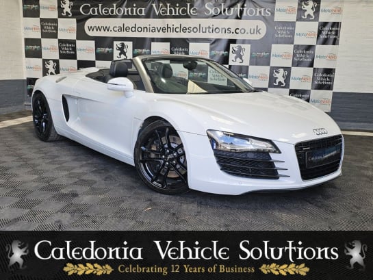 A null AUDI R8 4.2 SPYDER V8 QUATTRO 2d AUTO 430 BHP CONVERTIBLE