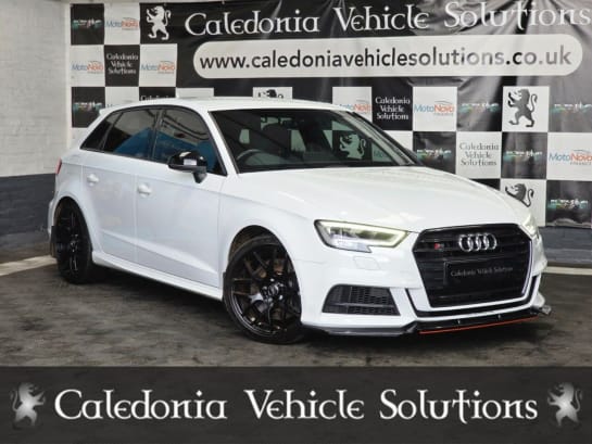 A 2018 AUDI S3 2.0 TFSI Black Edition Sportback 5dr Petrol S Tronic quattro Euro 6 (s/s) (