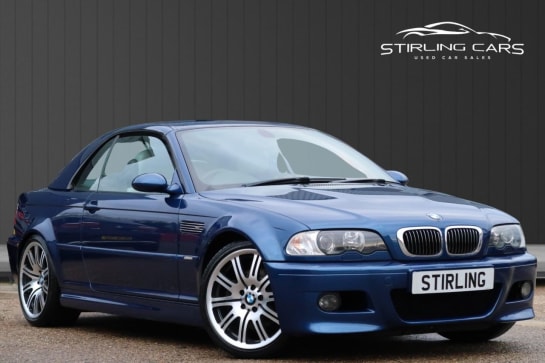 A null BMW M3 3.2i Convertible 2dr Petrol Sequential (328 g/km, 343 bhp) FINANCE+WARRANTY