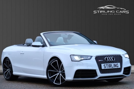 A null AUDI RS5 4.2 FSI V8 Cabriolet 2dr Petrol S Tronic quattro Euro 5 (450 ps) FINANCE+WA