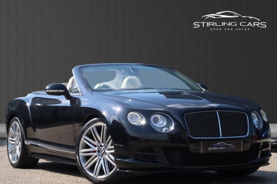 A null BENTLEY CONTINENTAL 6.0 W12 GTC Speed Convertible 2dr Petrol Auto 4WD Euro 5 (625 ps) FINANCE+W