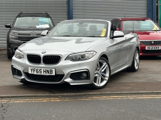 A null BMW 2 SERIES 2.0 218d M Sport Convertible 2dr Diesel Auto Euro 6 (s/s) (150 ps) £200 TO