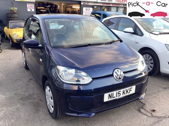 A 2015 VOLKSWAGEN UP! 1.0L Move Up Hatchback 3dr Petrol Manual Euro 6 (59 bhp)