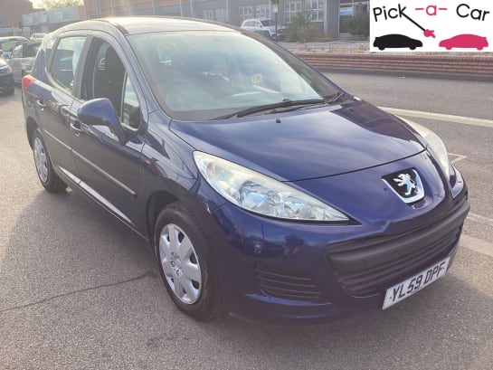 A 2009 PEUGEOT 207 1.6L S SW HDi Estate 5dr Diesel Manual Euro 4 (90 bhp)