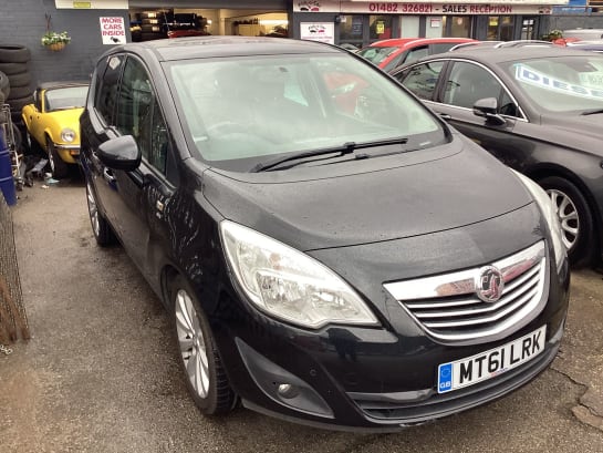 A 2012 VAUXHALL MERIVA 1.7L SE CDTI MPV 5dr Diesel Manual Euro 5 (128 bhp)