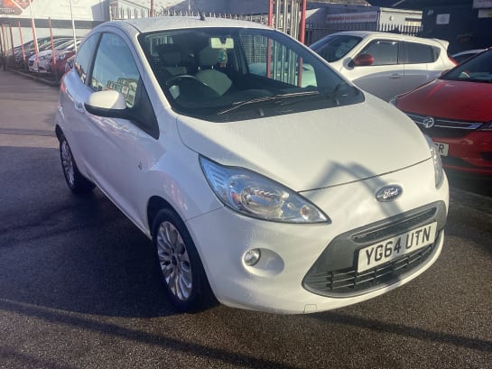 A 2014 FORD KA 1.2L ZETEC Hatchback 3dr Petrol Manual Euro 5 (68 bhp)