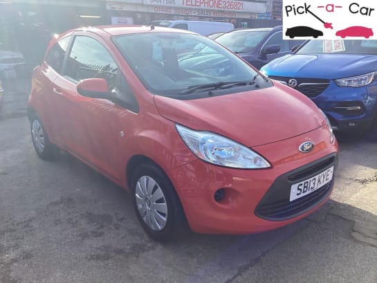 A 2013 FORD KA 1.2L Edge Hatchback 3dr Petrol Manual Euro 5 (68 bhp)