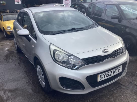 A 2012 KIA RIO 1.2L 1 Hatchback 3dr Petrol Manual Euro 5 (83 bhp)