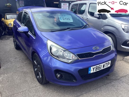 A 2012 KIA RIO 1.4L 3 EcoDynamics CRDi Hatchback 5dr Diesel Manual Euro 5 (88 bhp)