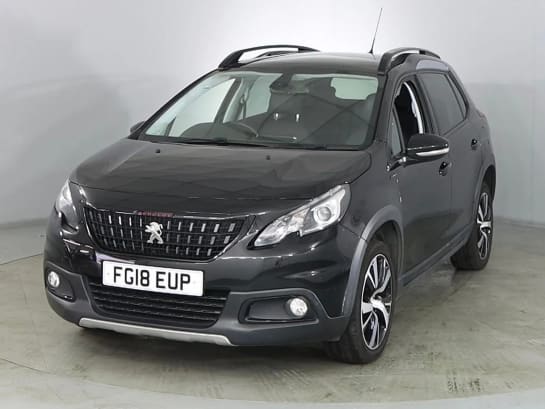 A 2018 PEUGEOT 2008 1.6L BLUE HDI GT LINE SUV 5dr Diesel Manual Euro 6 (100 bhp)